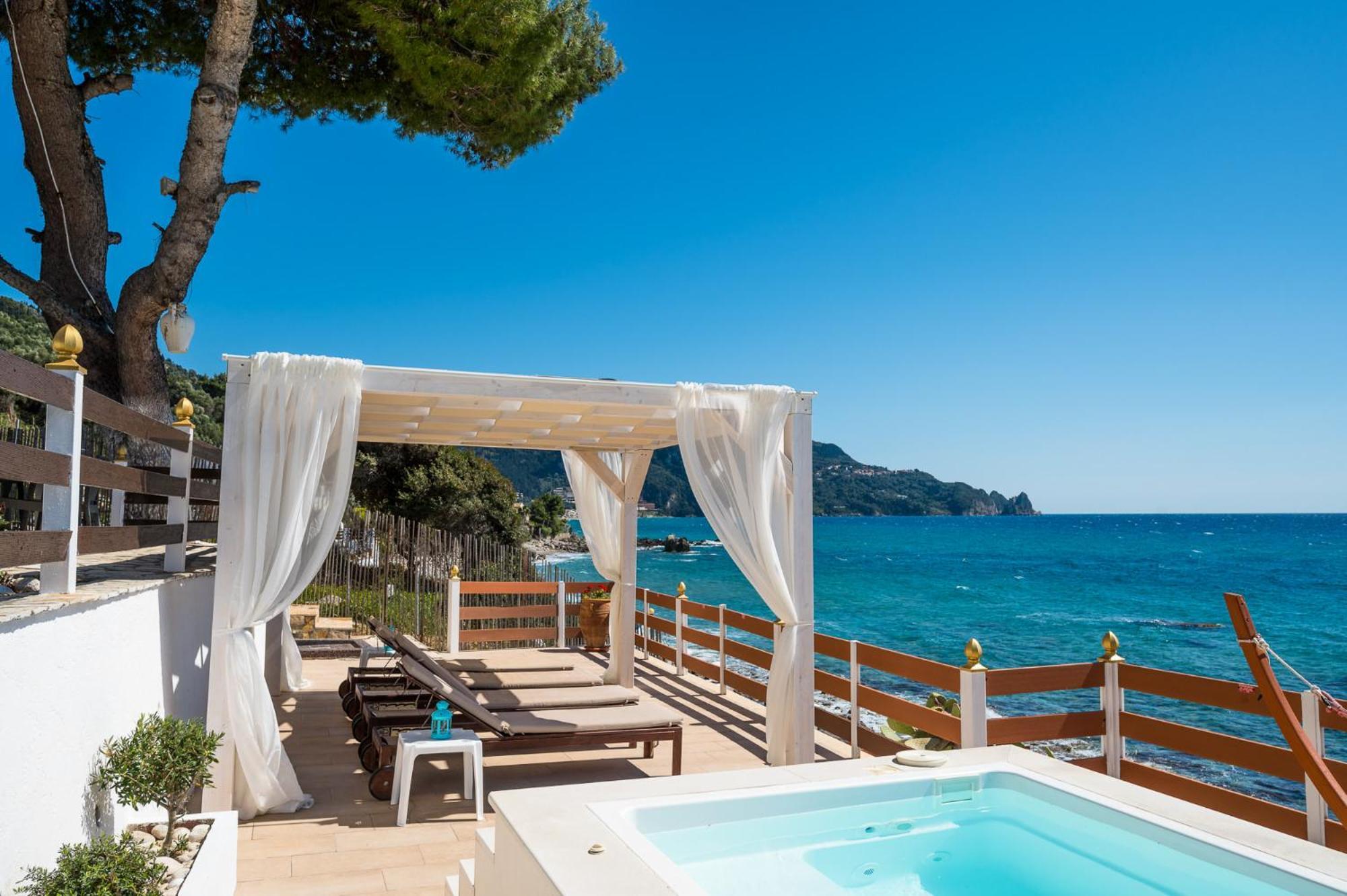 Villa Renata & Villa Filippos With Private Plunge Pool By Konnect Άγιος Γόρδιος Εξωτερικό φωτογραφία